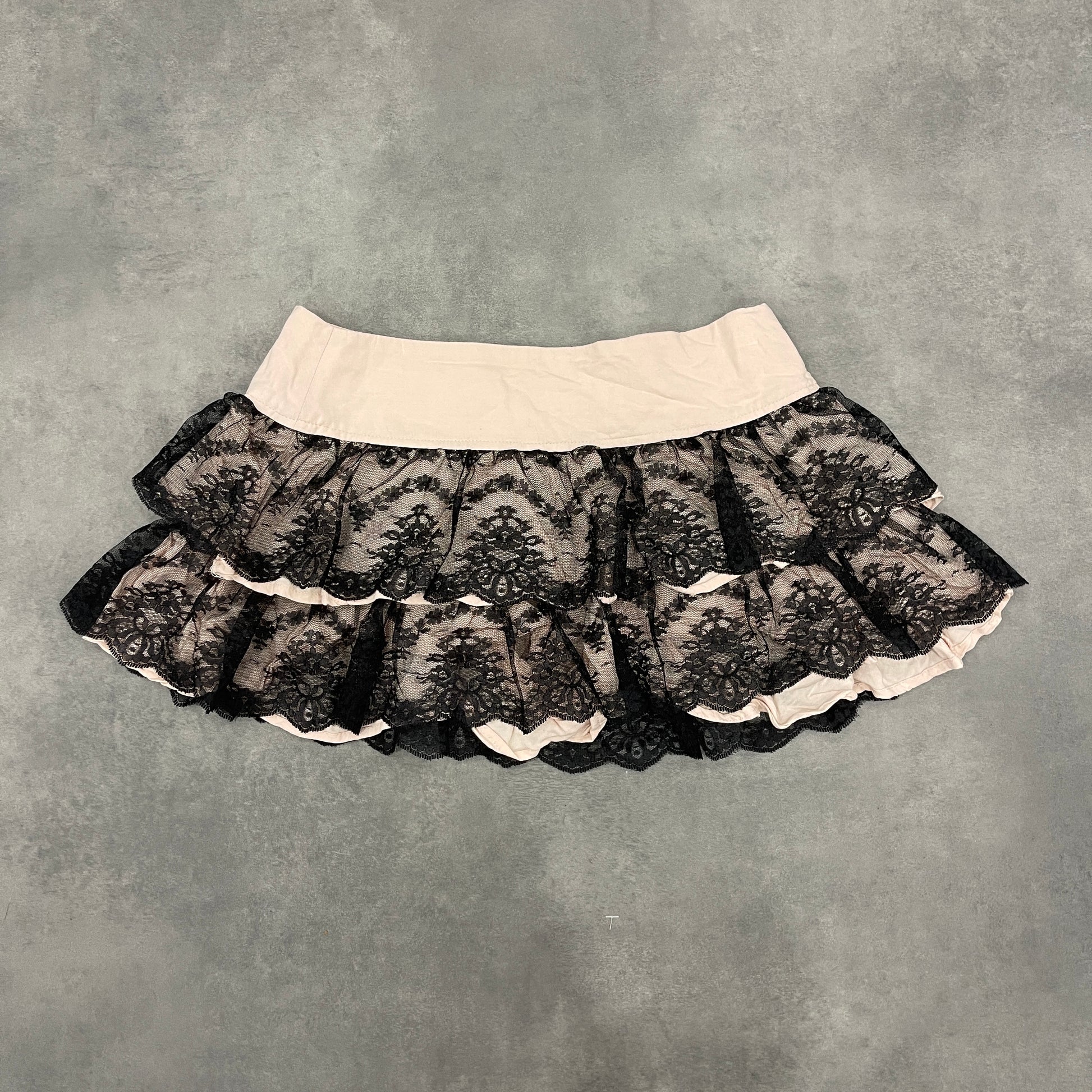 Y2K Lace RaRa Skirt