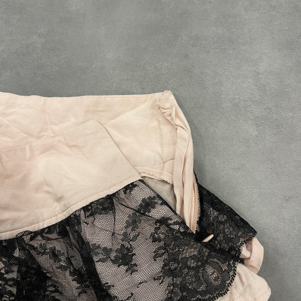 Y2K Lace RaRa Skirt