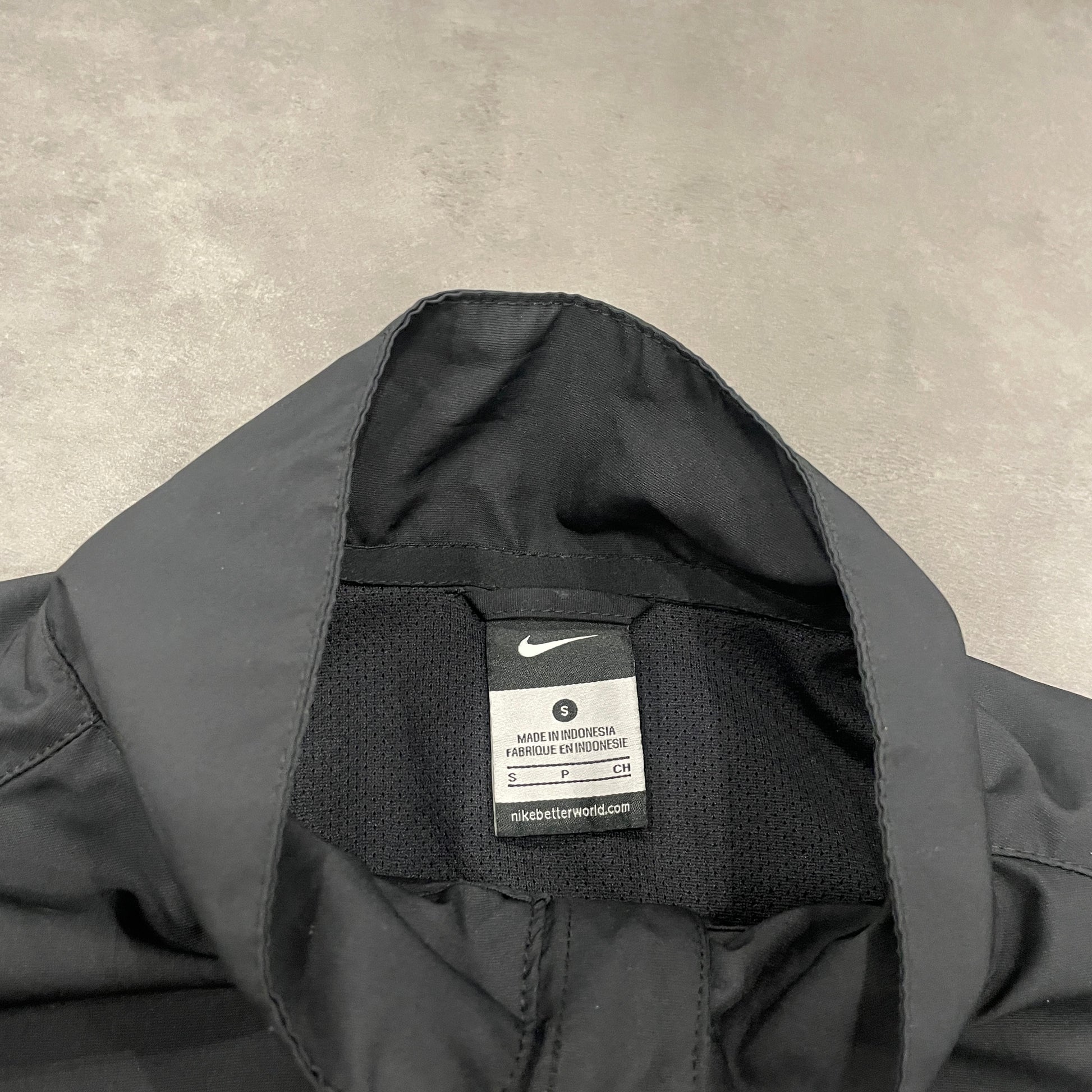 00s Black Shell Nike Tracksuit
