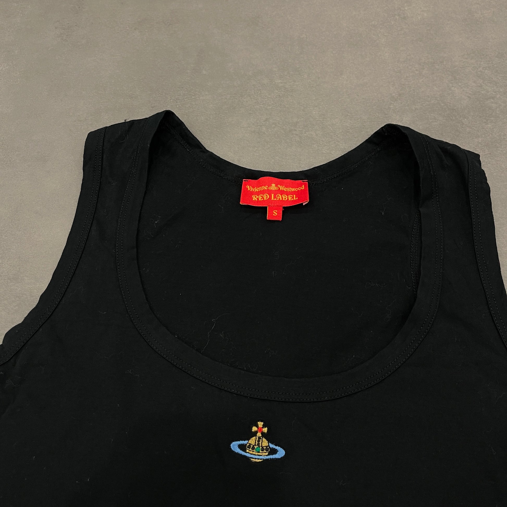 Black Vivienne Westwood Red Label Vest