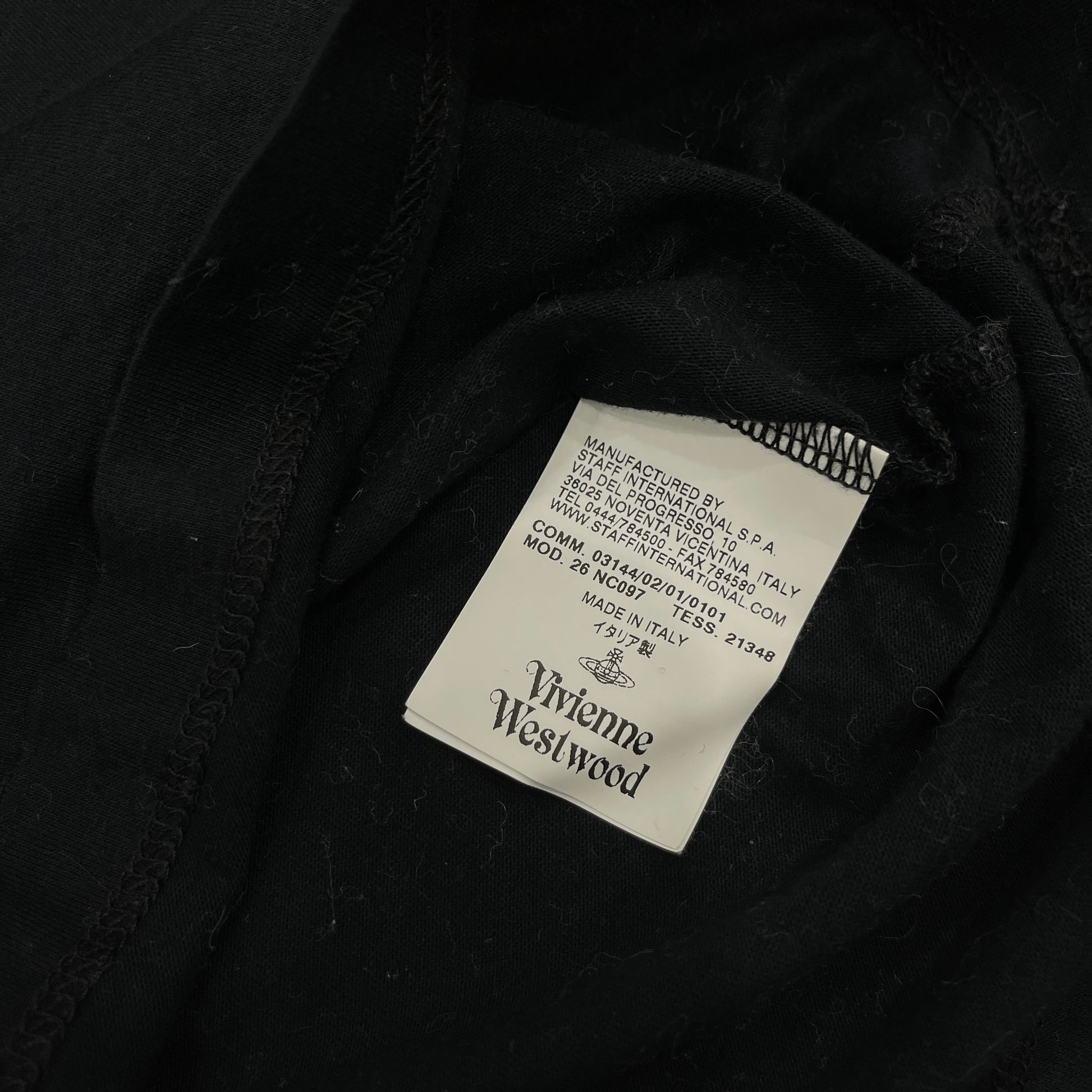 Black Vivienne Westwood Red Label Vest