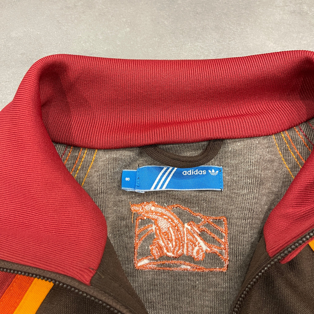 Adidas Brown Tracksuit Jacket