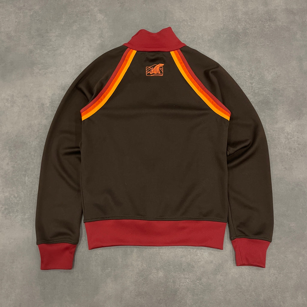 Adidas Brown Tracksuit Jacket