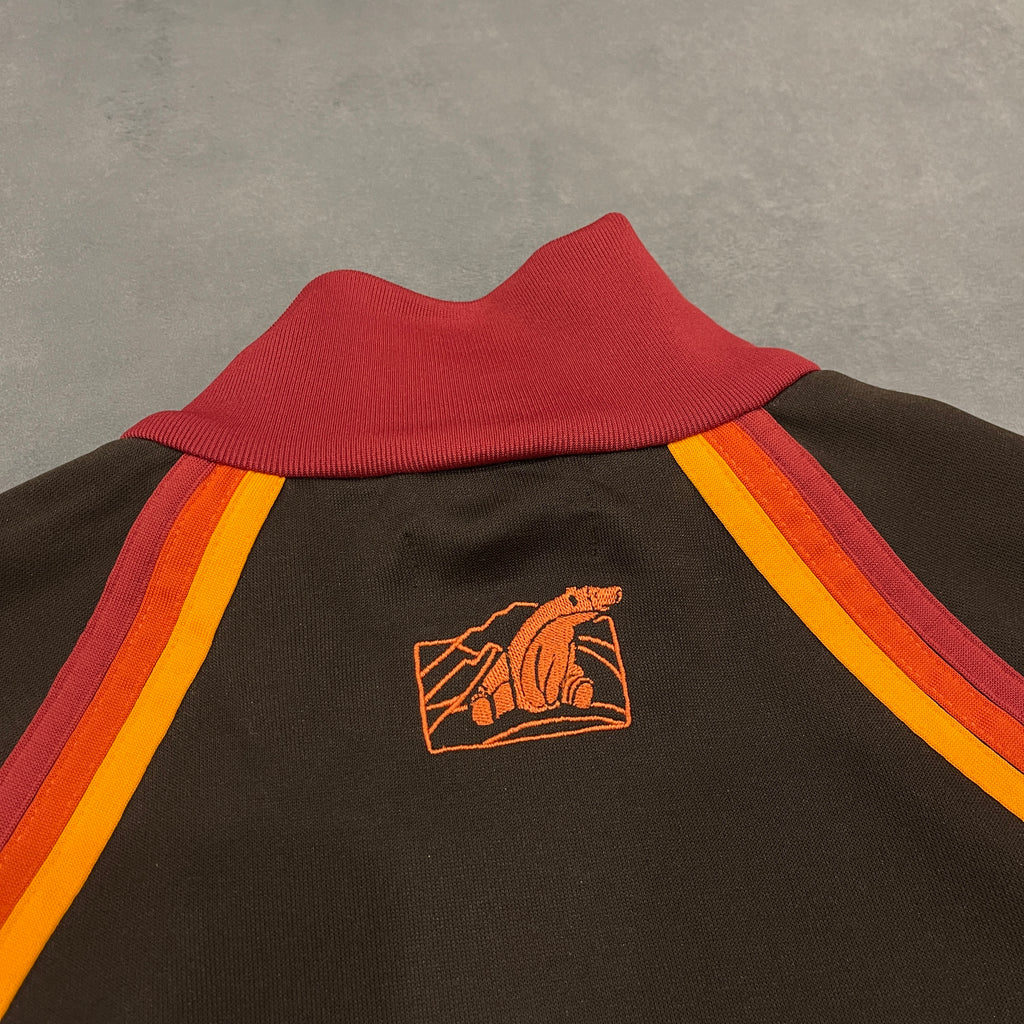 Adidas Brown Tracksuit Jacket