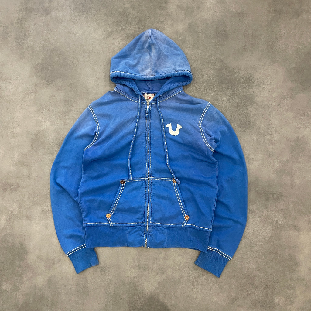 True Religion Contrast Stitch Hoodie
