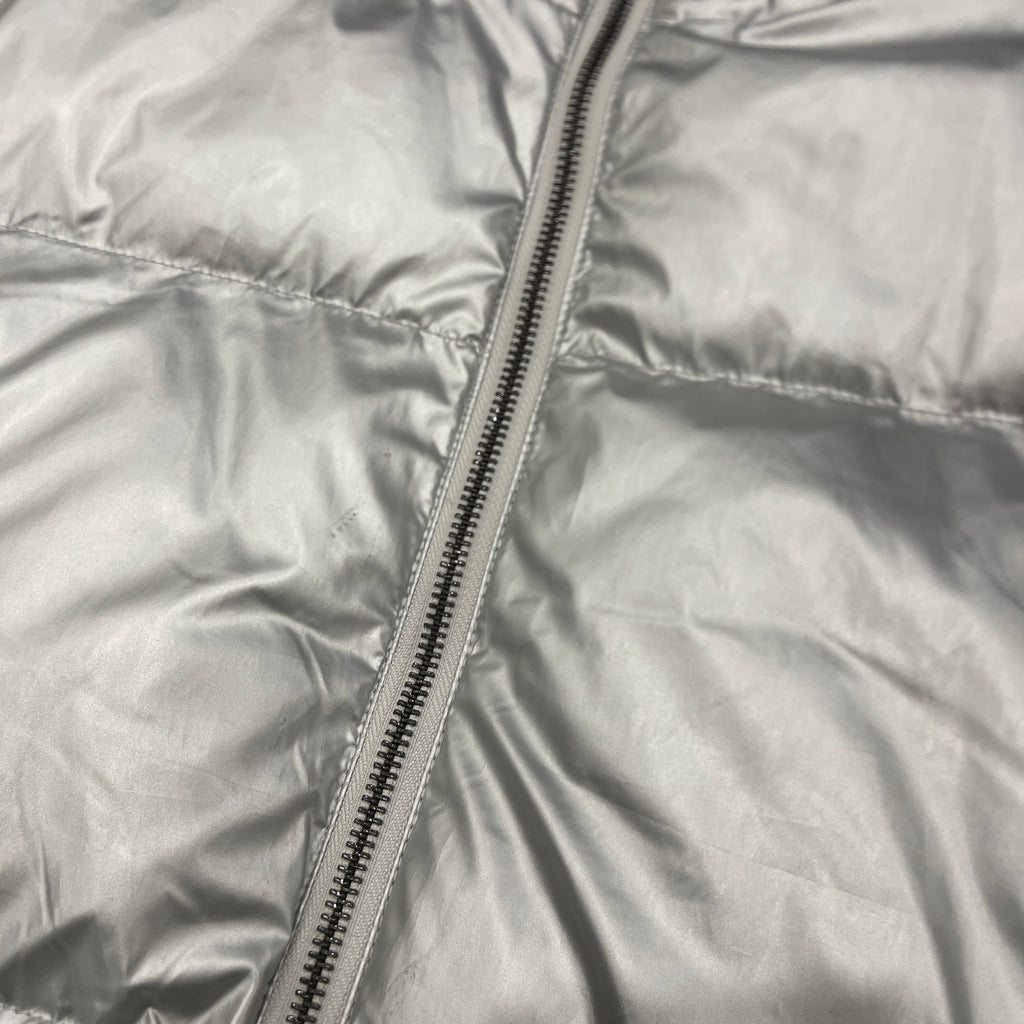00's Silver Puffer Jacket