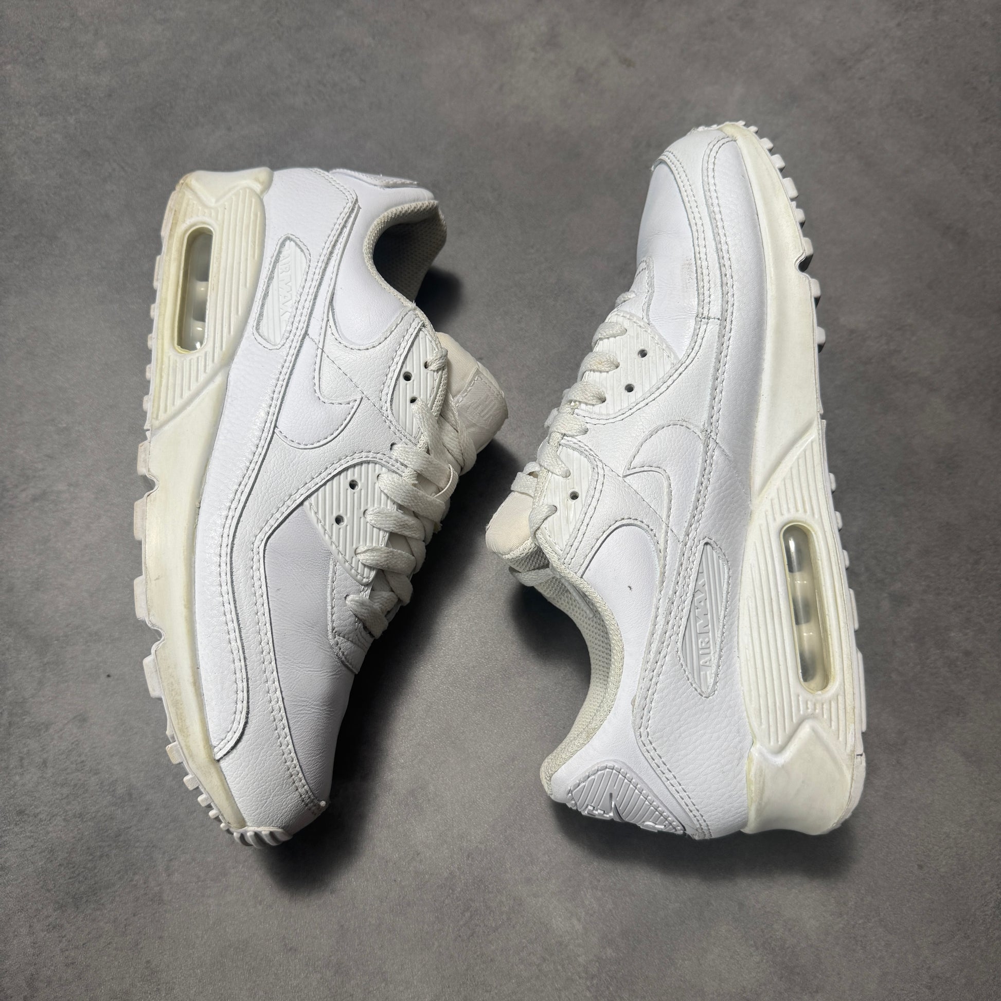 Nike Air Max 90 'White Leather' (8.5uk)