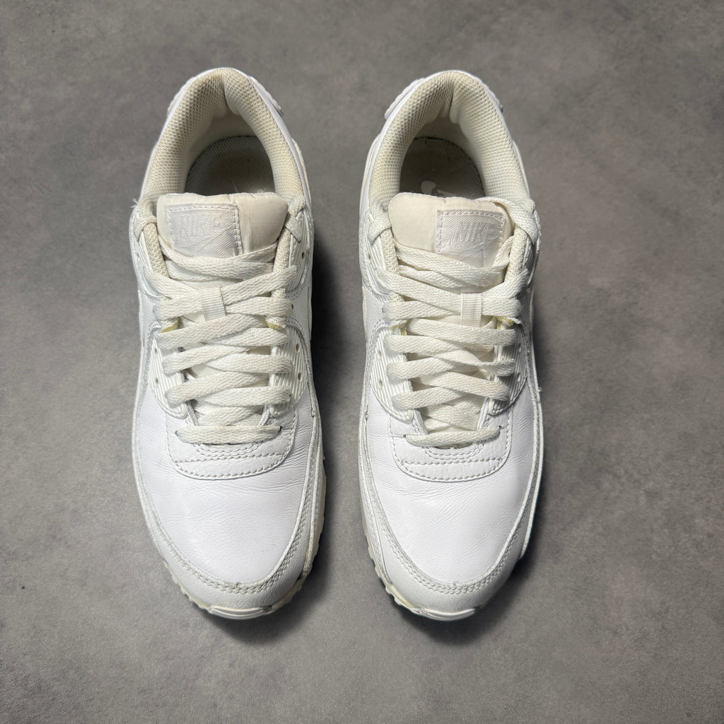 Nike Air Max 90 'White Leather' (8.5uk)