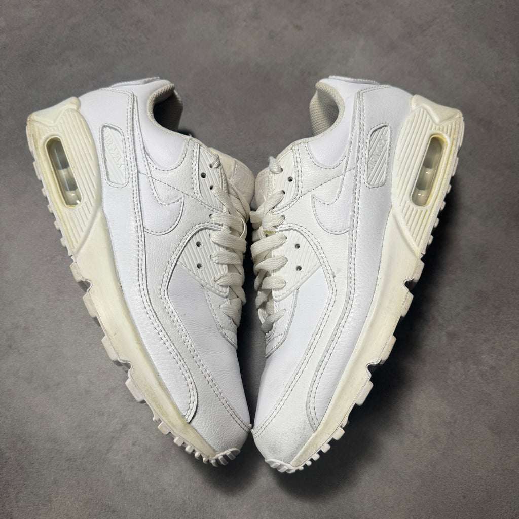 Nike Air Max 90 'White Leather' (8.5uk)