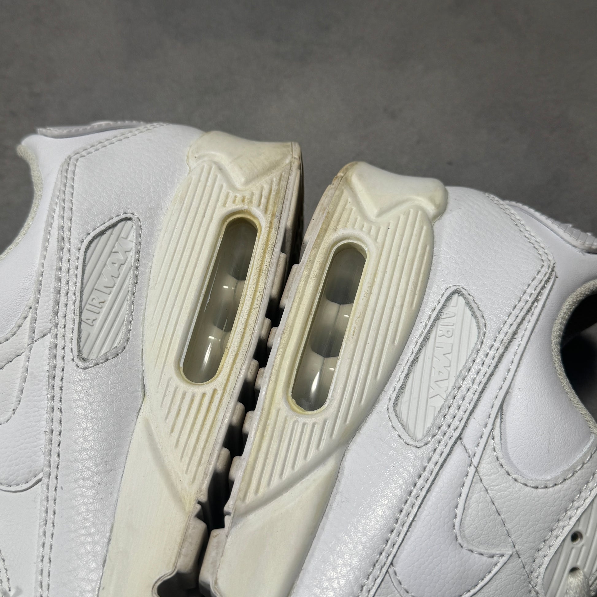 Nike Air Max 90 'White Leather' (8.5uk)