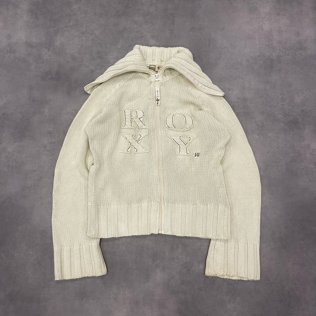 00's Roxy Embroidered Knit Jacket