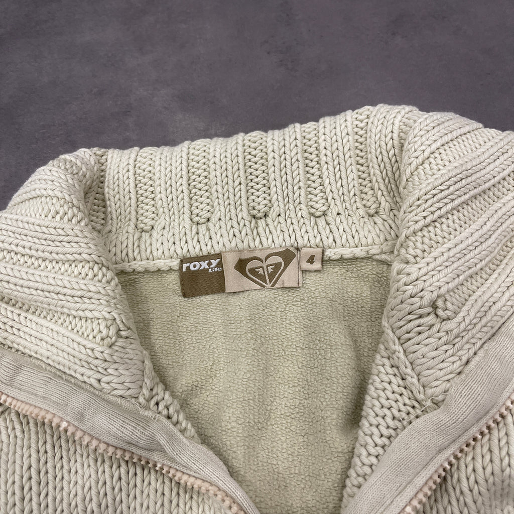 00's Roxy Embroidered Knit Jacket