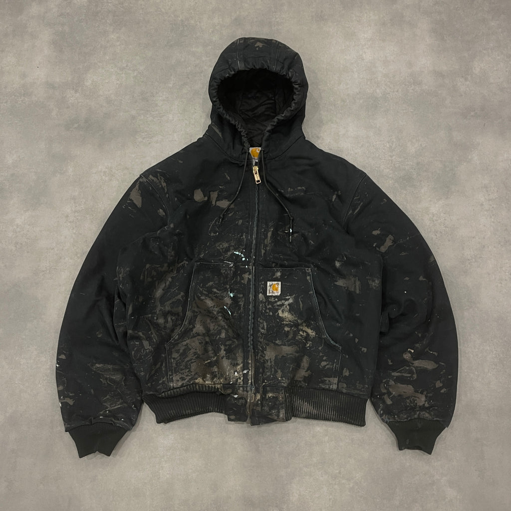 Vintage Carhartt Hooded Workwear Jacket