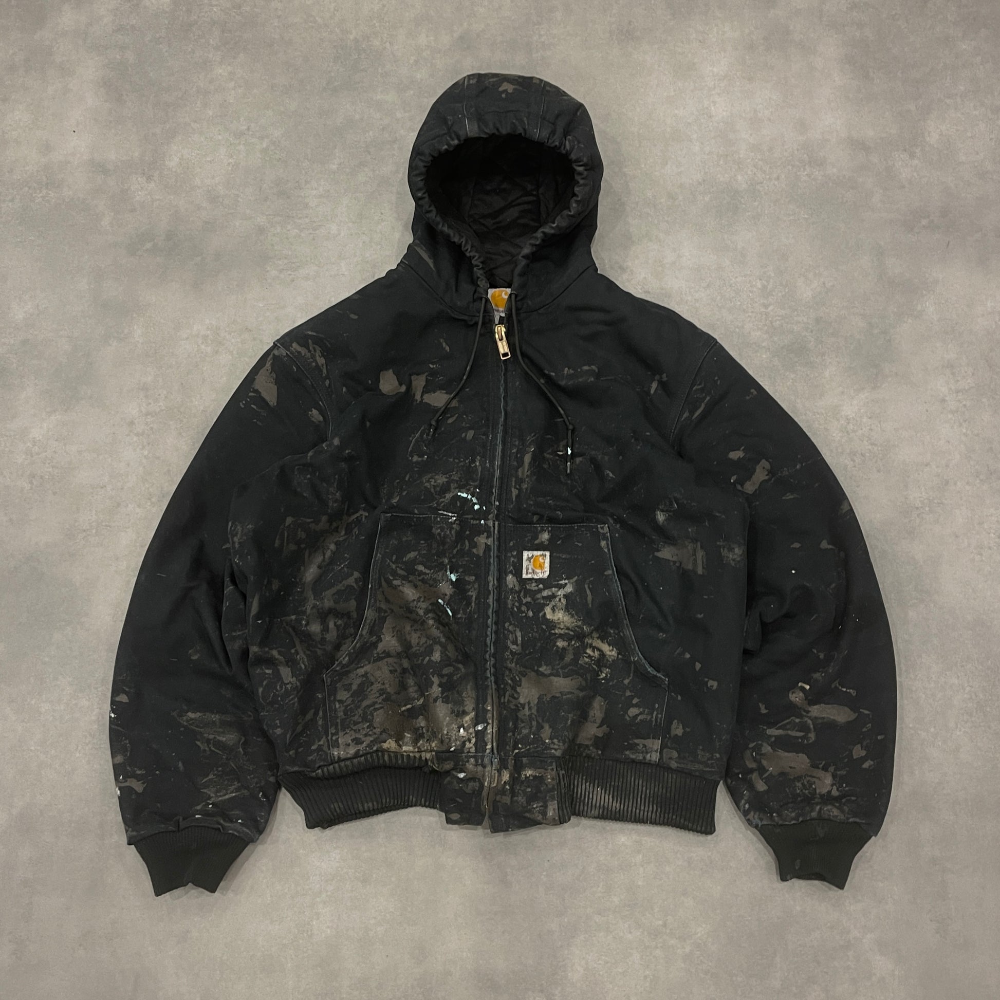 Vintage Carhartt Hooded Workwear Jacket