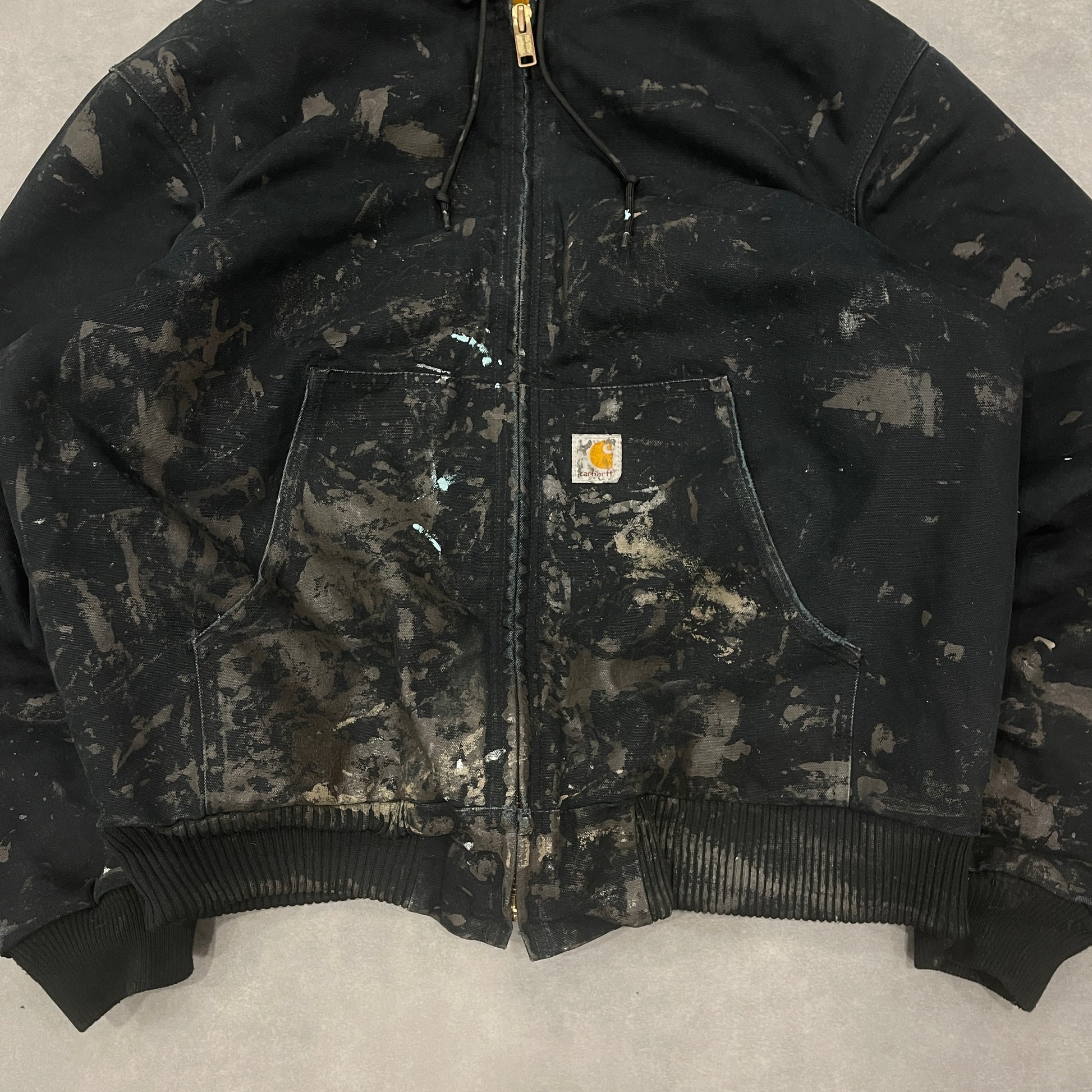 Vintage Carhartt Hooded Workwear Jacket