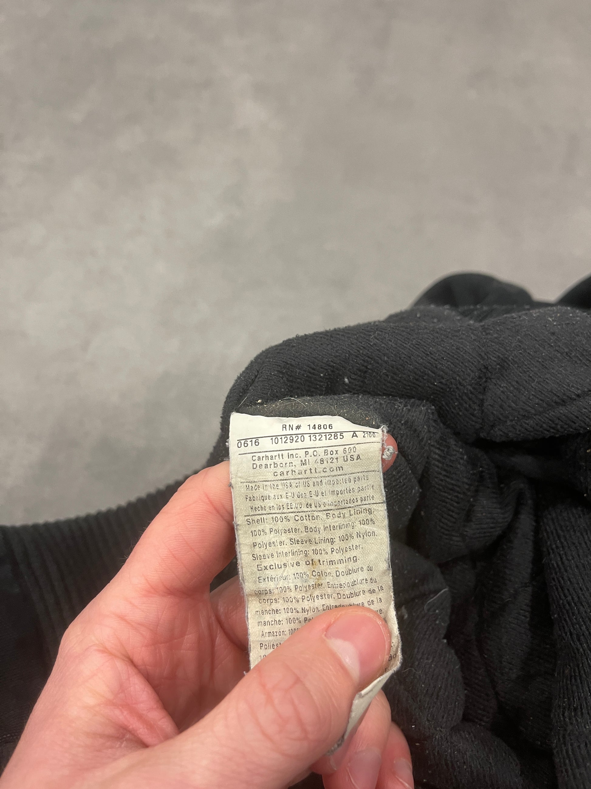 Vintage Carhartt Hooded Workwear Jacket