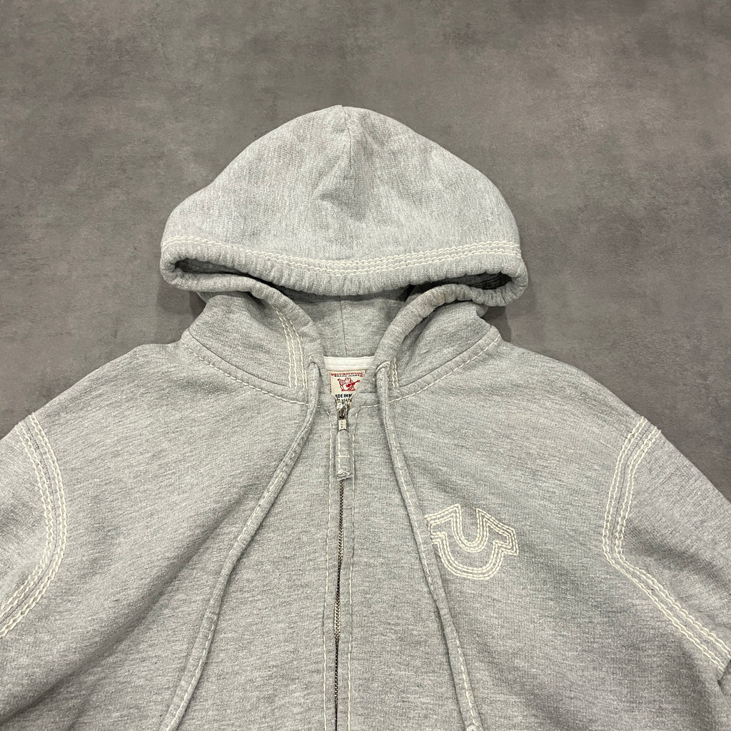 True Religion Contrast Stitch Hoodie