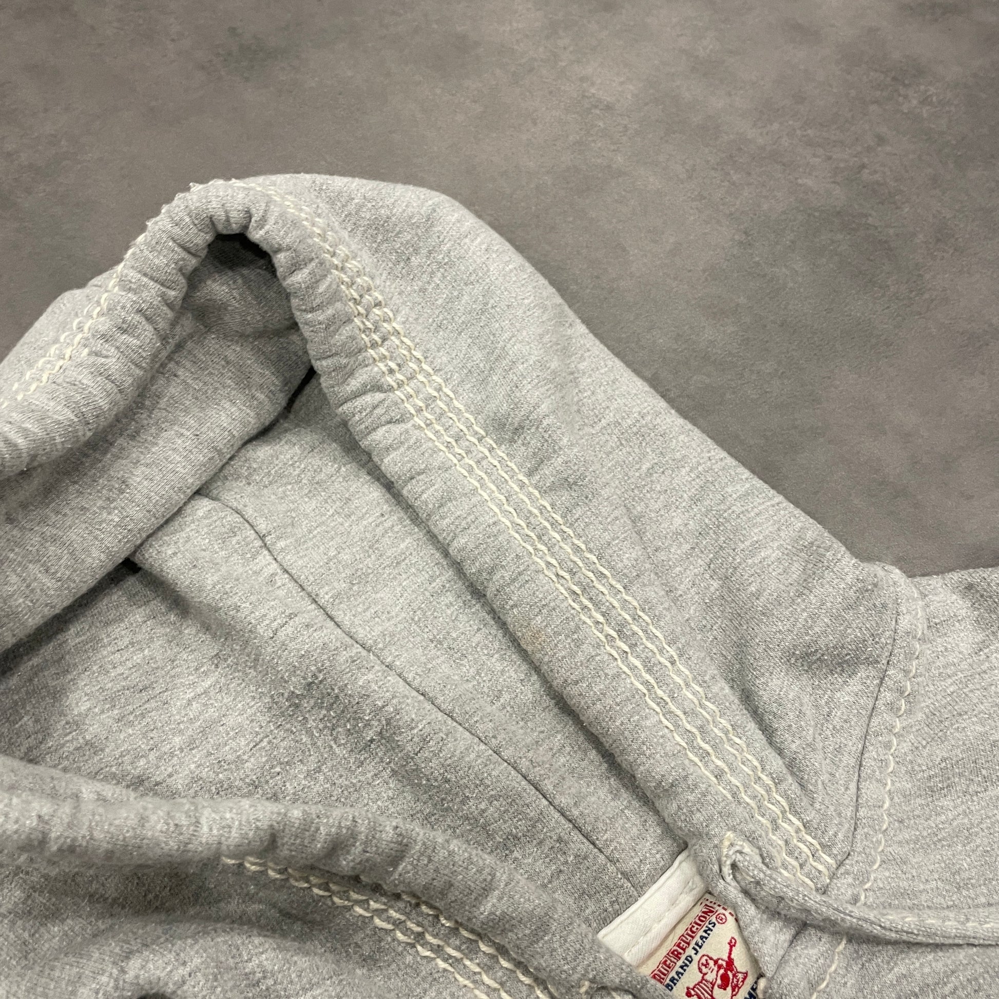 True Religion Contrast Stitch Hoodie