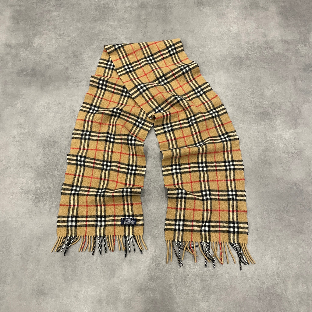Vintage Burberry Nova Check Scarf