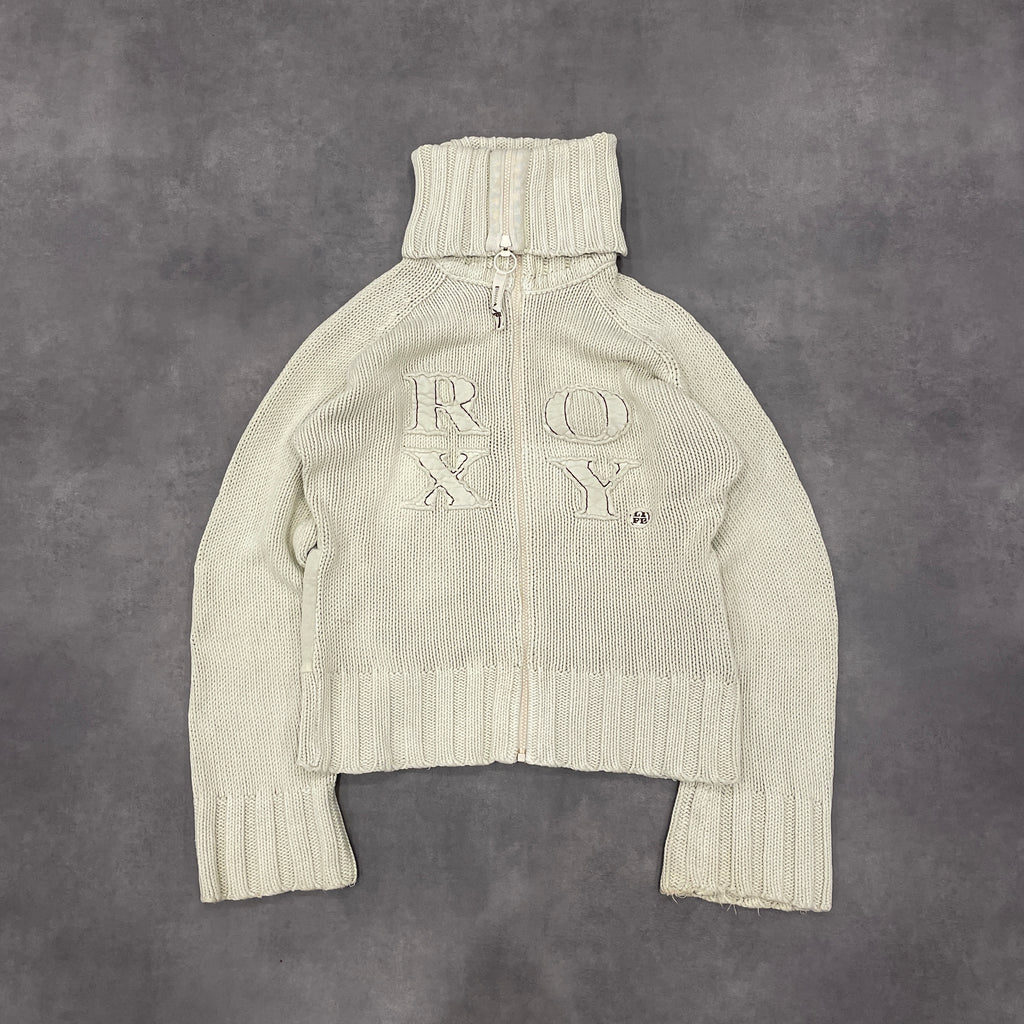 00's Roxy Embroidered Knit Jacket