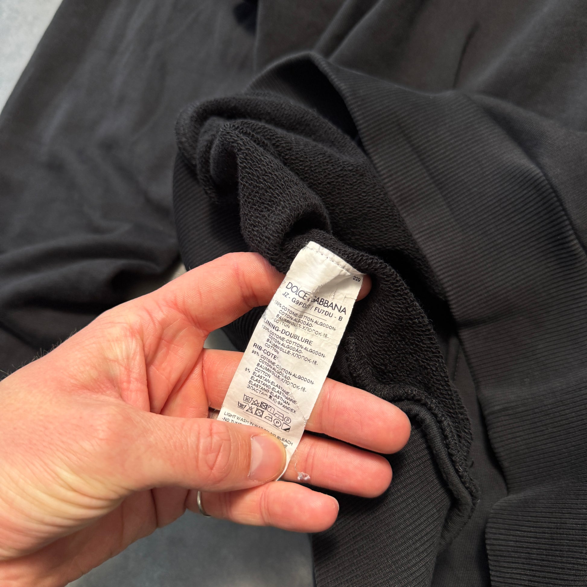2000s Dolce And Gabbana Hoodie (L)