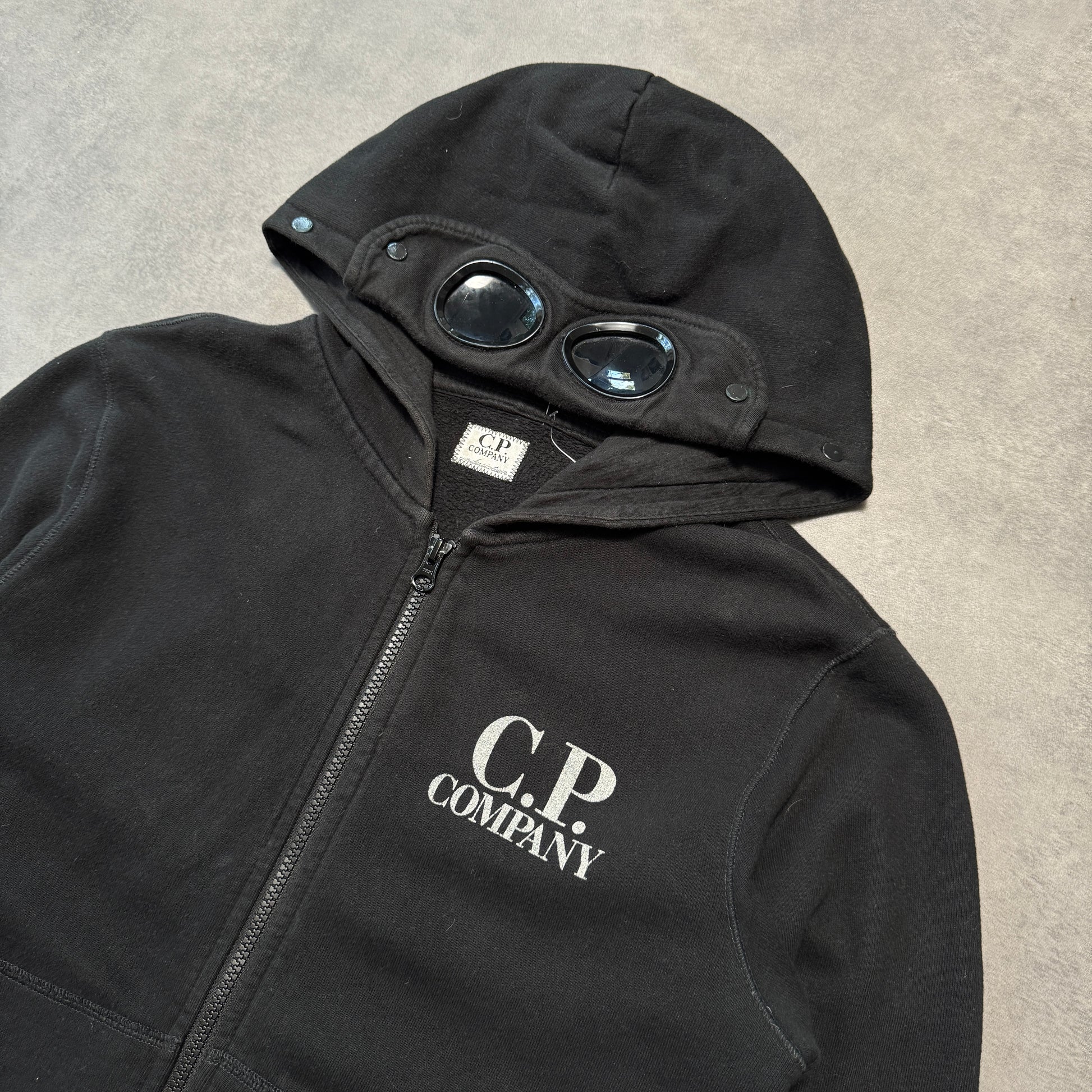 C.P Company Zip Up Goggle Hoodie (XS)