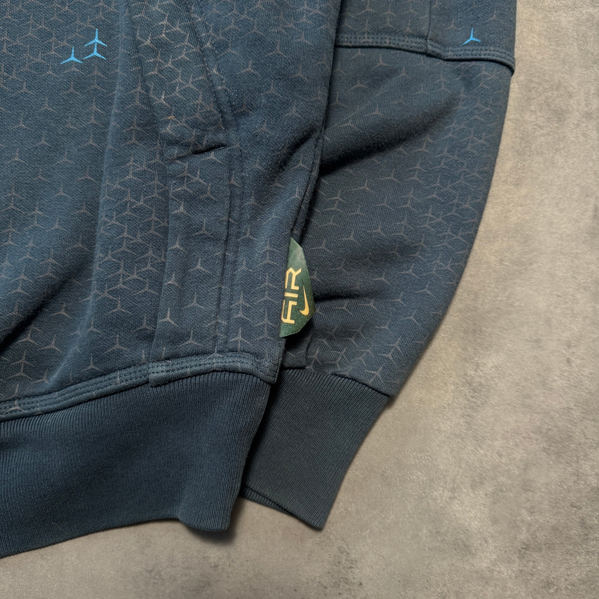 2000s Nike Air Crowsfeet Hoodie (XL)