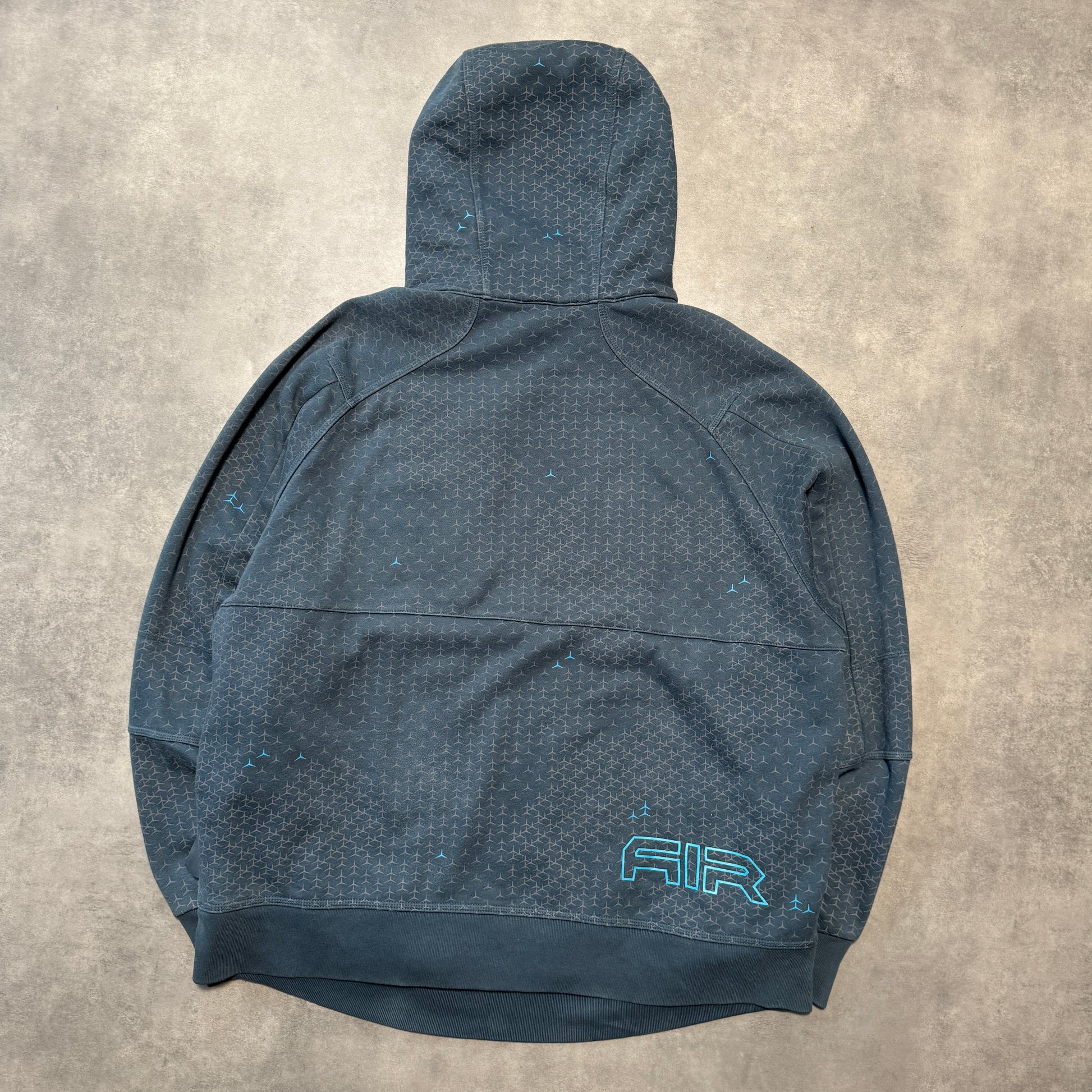 2000s Nike Air Crowsfeet Hoodie (XL)