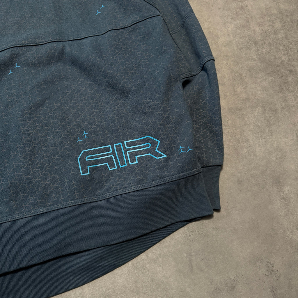 2000s Nike Air Crowsfeet Hoodie (XL)