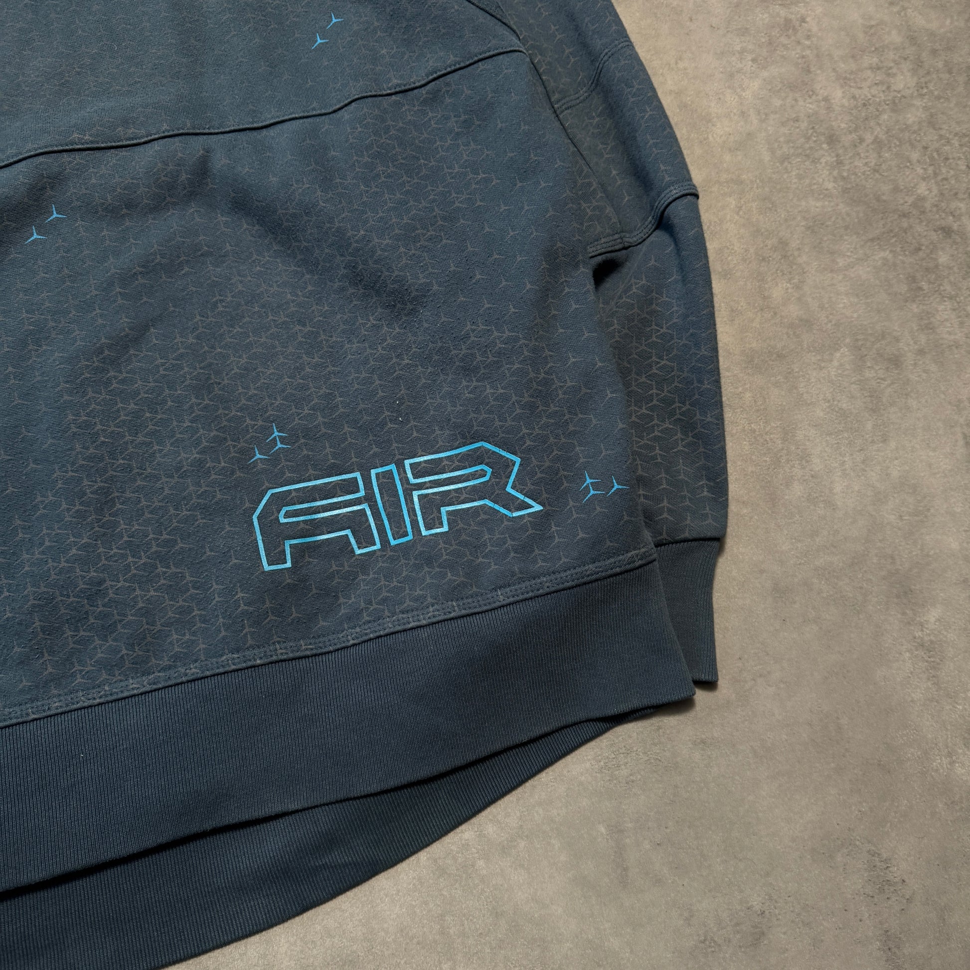 2000s Nike Air Crowsfeet Hoodie (XL)