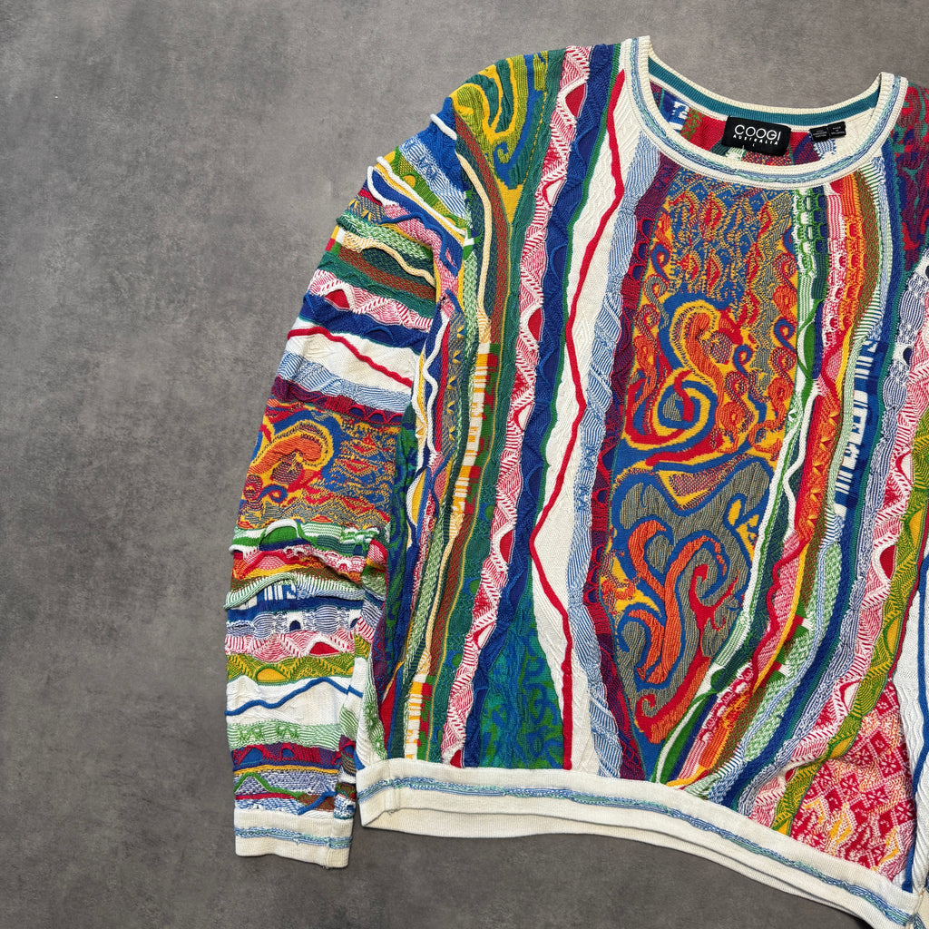 Vintage COOGI Multicolour Knit Jumper (L)