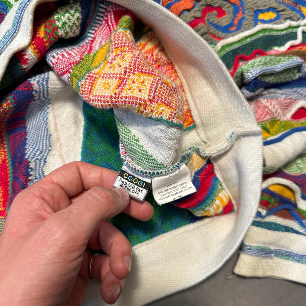 Vintage COOGI Multicolour Knit Jumper (L)