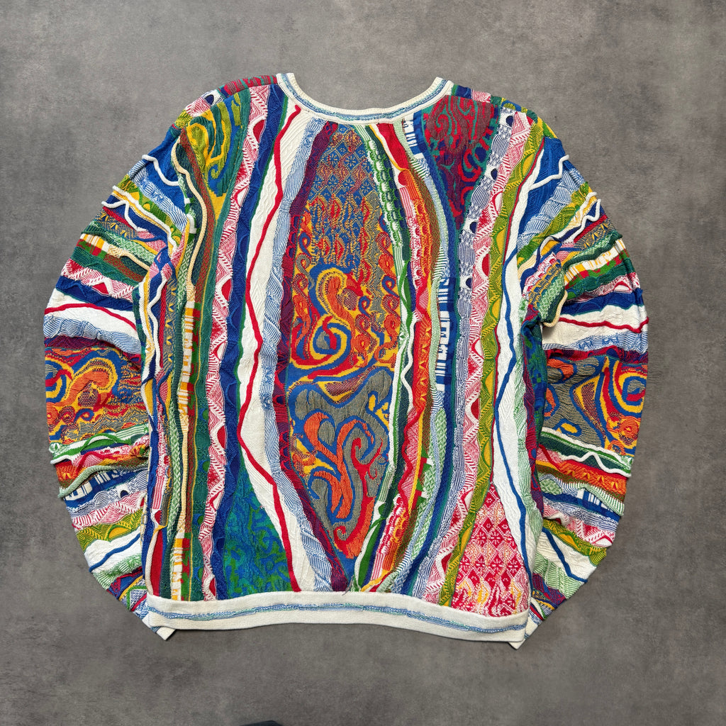 Vintage COOGI Multicolour Knit Jumper (L)
