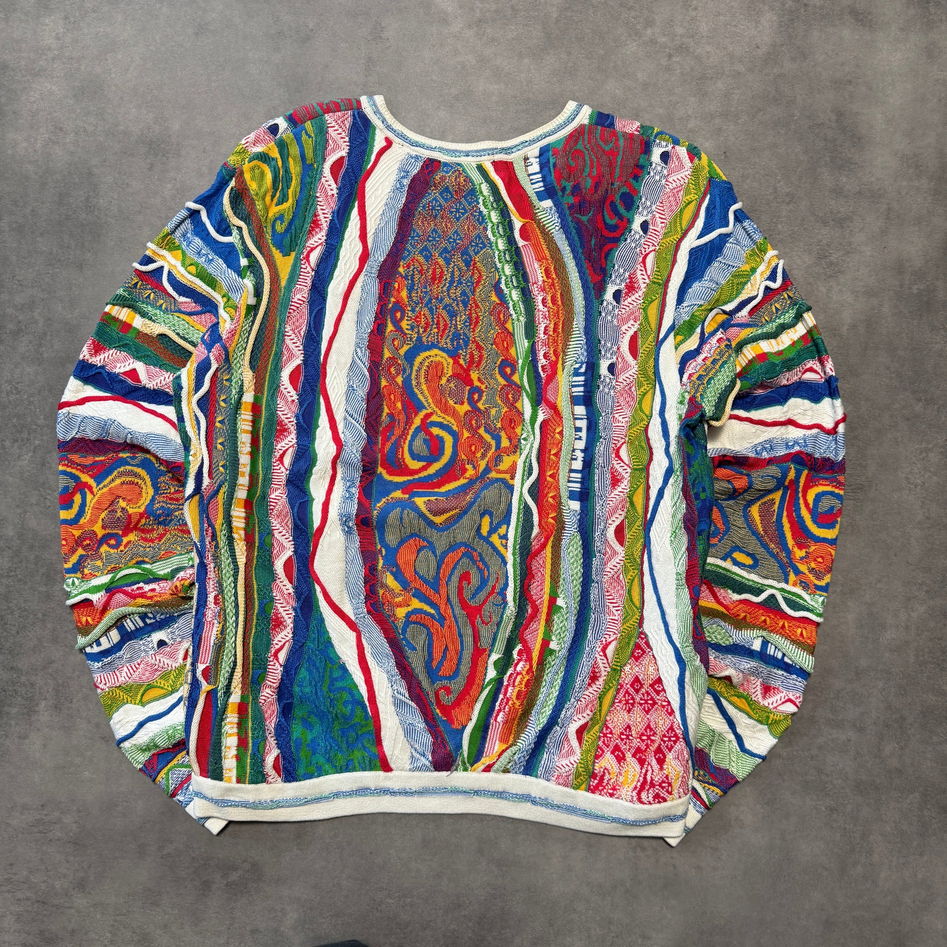 Vintage COOGI Multicolour Knit Jumper (L)