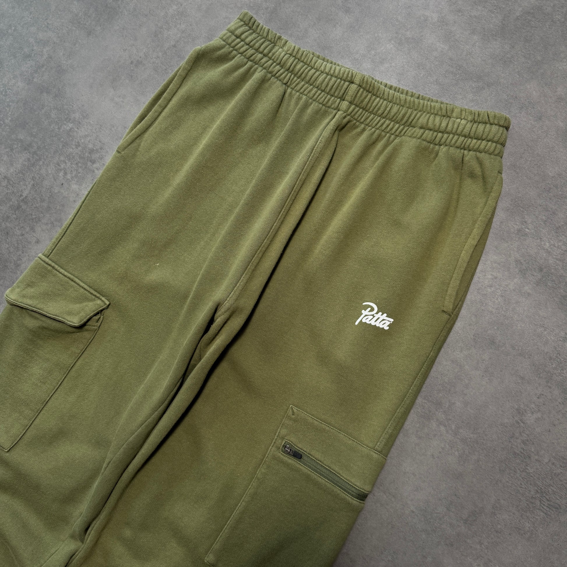 Green Patta Joggers (M)