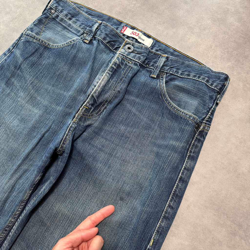 Levis Buckle 503 Loose Jeans (34")