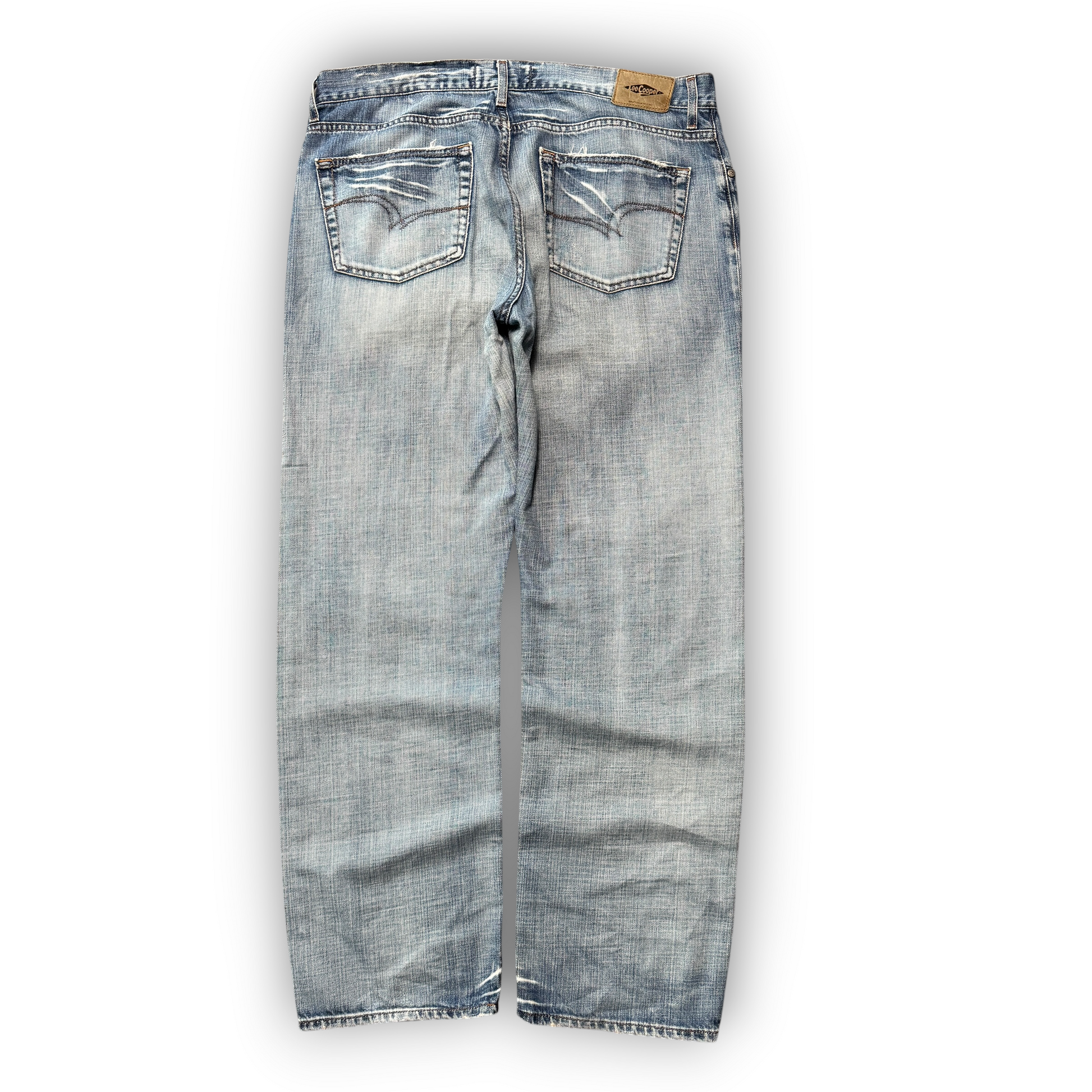 Distressed Denim Jeans (36")