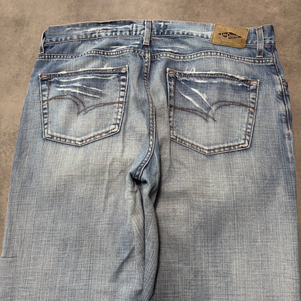 Distressed Denim Jeans (36")