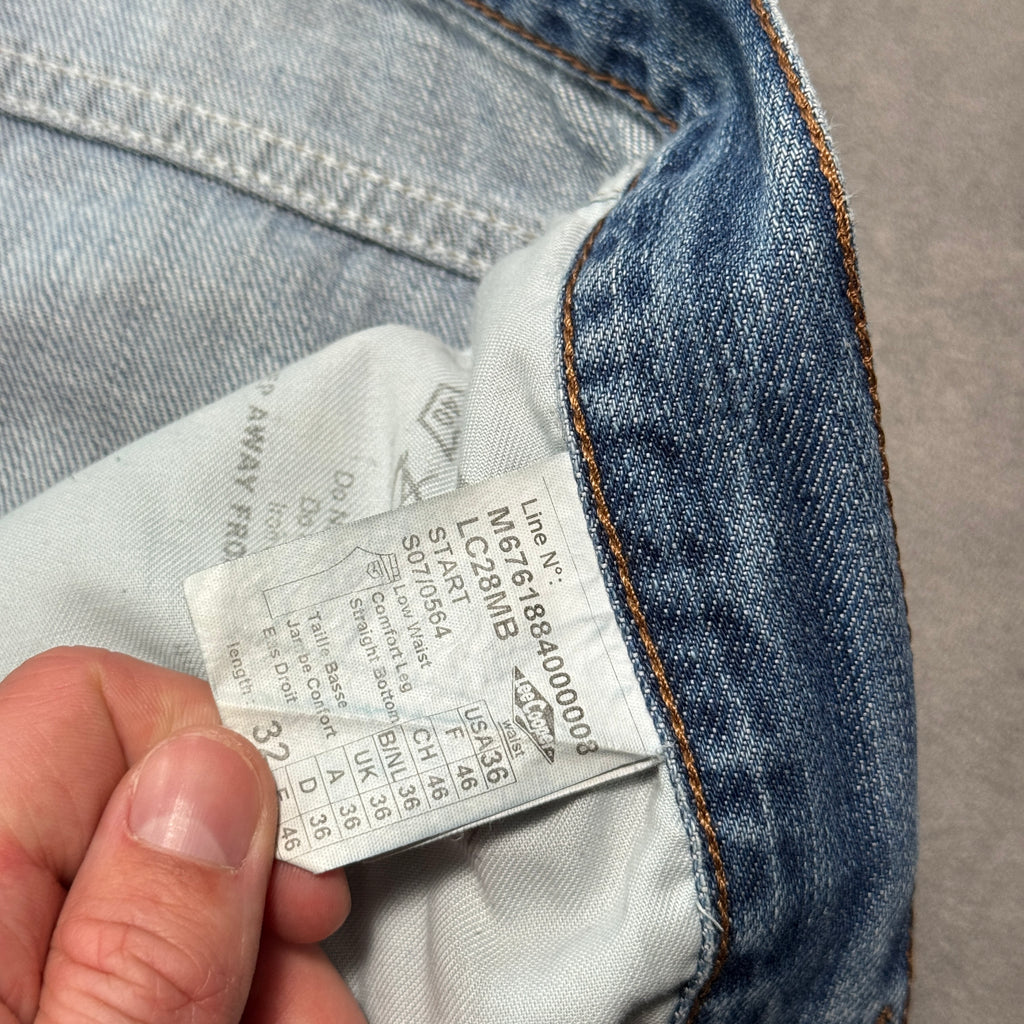 Distressed Denim Jeans (36")