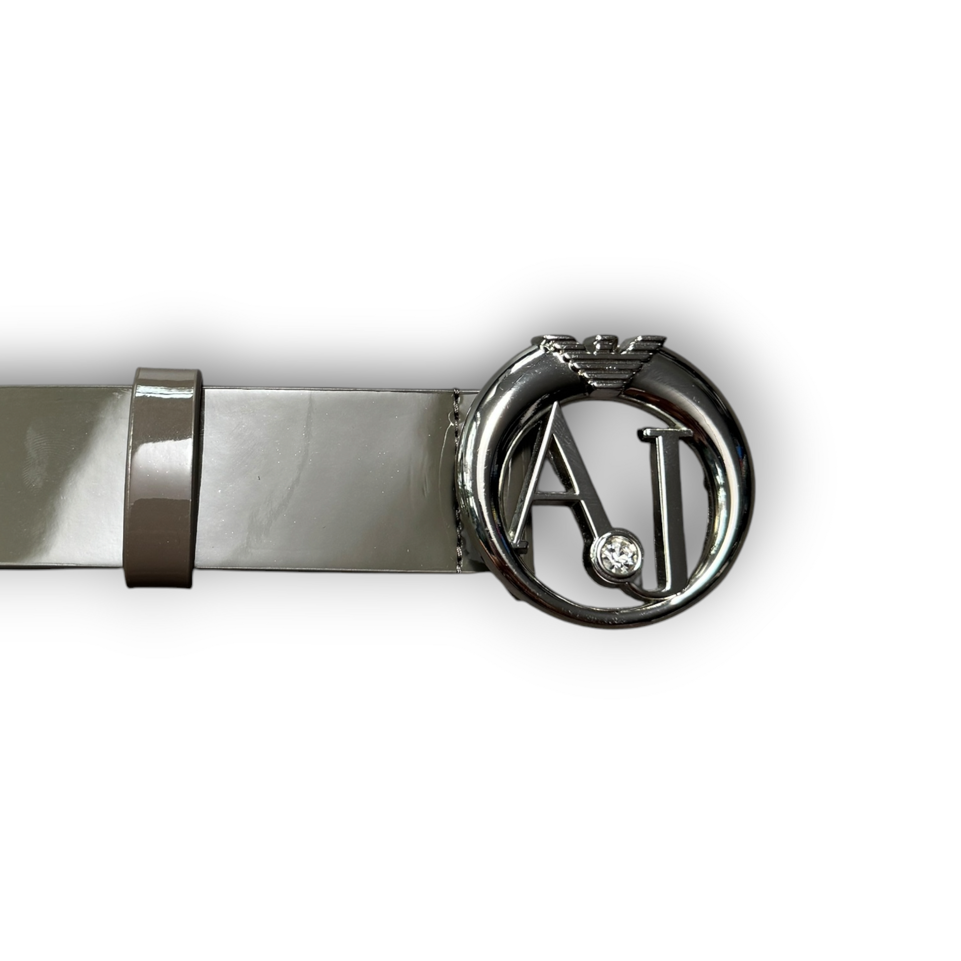 Armani Jeans Patent Belt