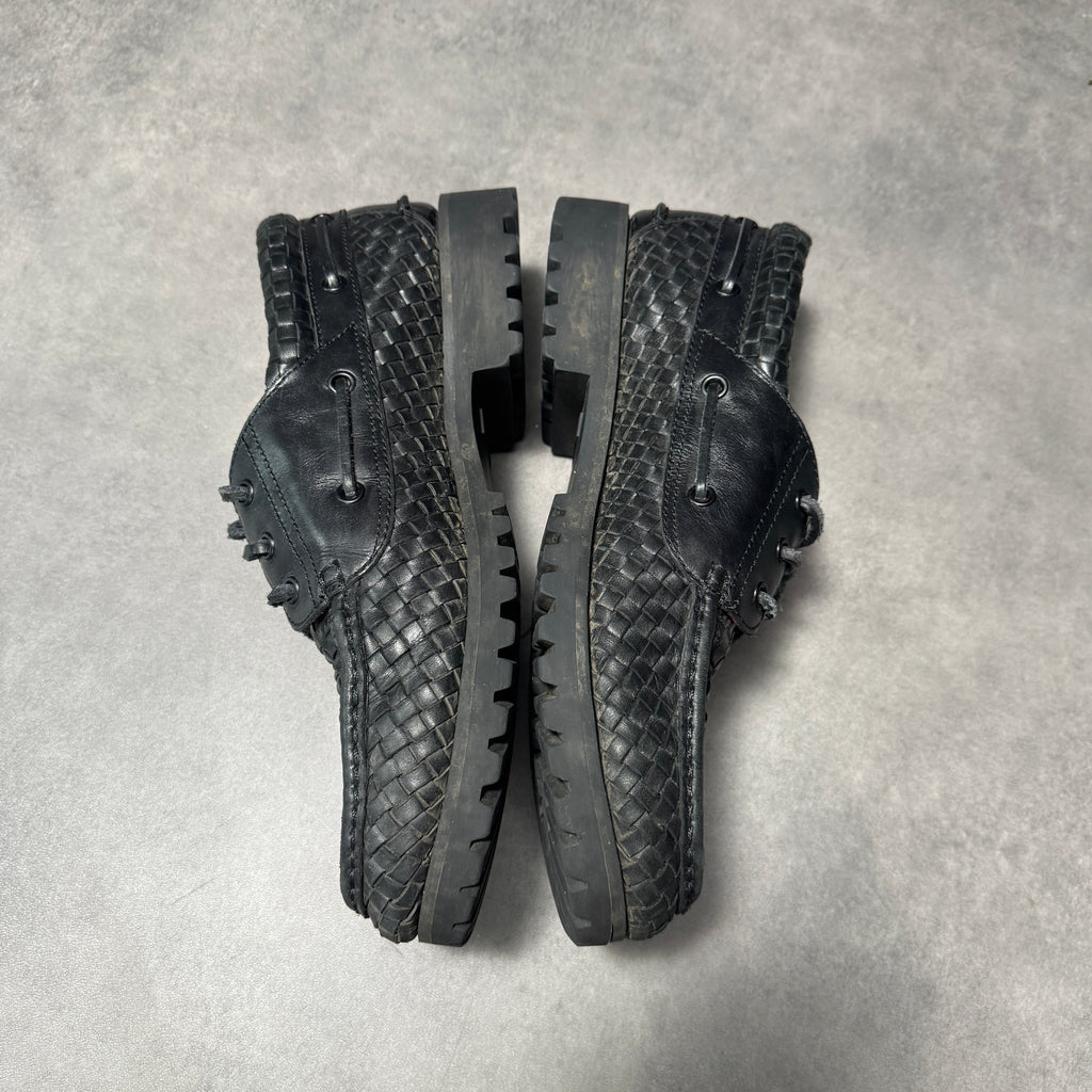 Supreme x Timberland 3-Eye Woven Leather Shoes (9.5uk)