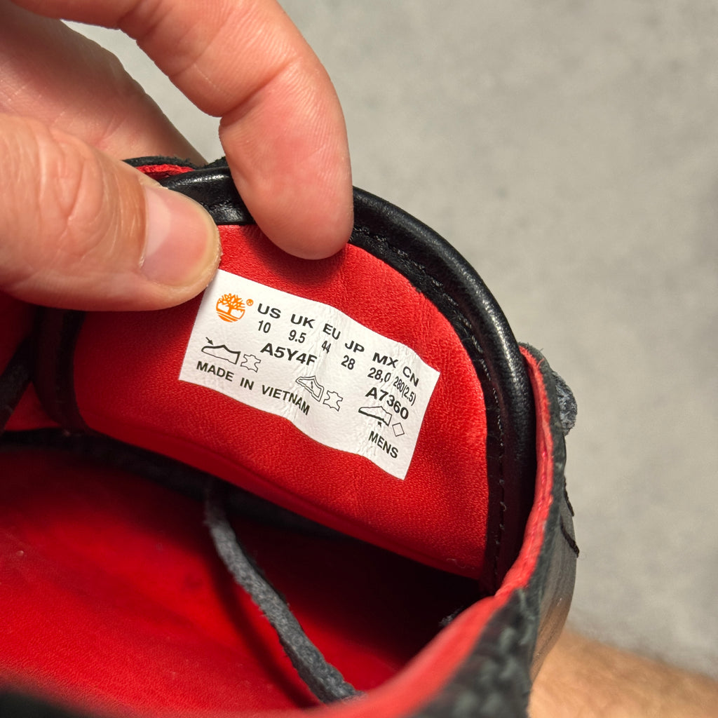 Supreme x Timberland 3-Eye Woven Leather Shoes (9.5uk)
