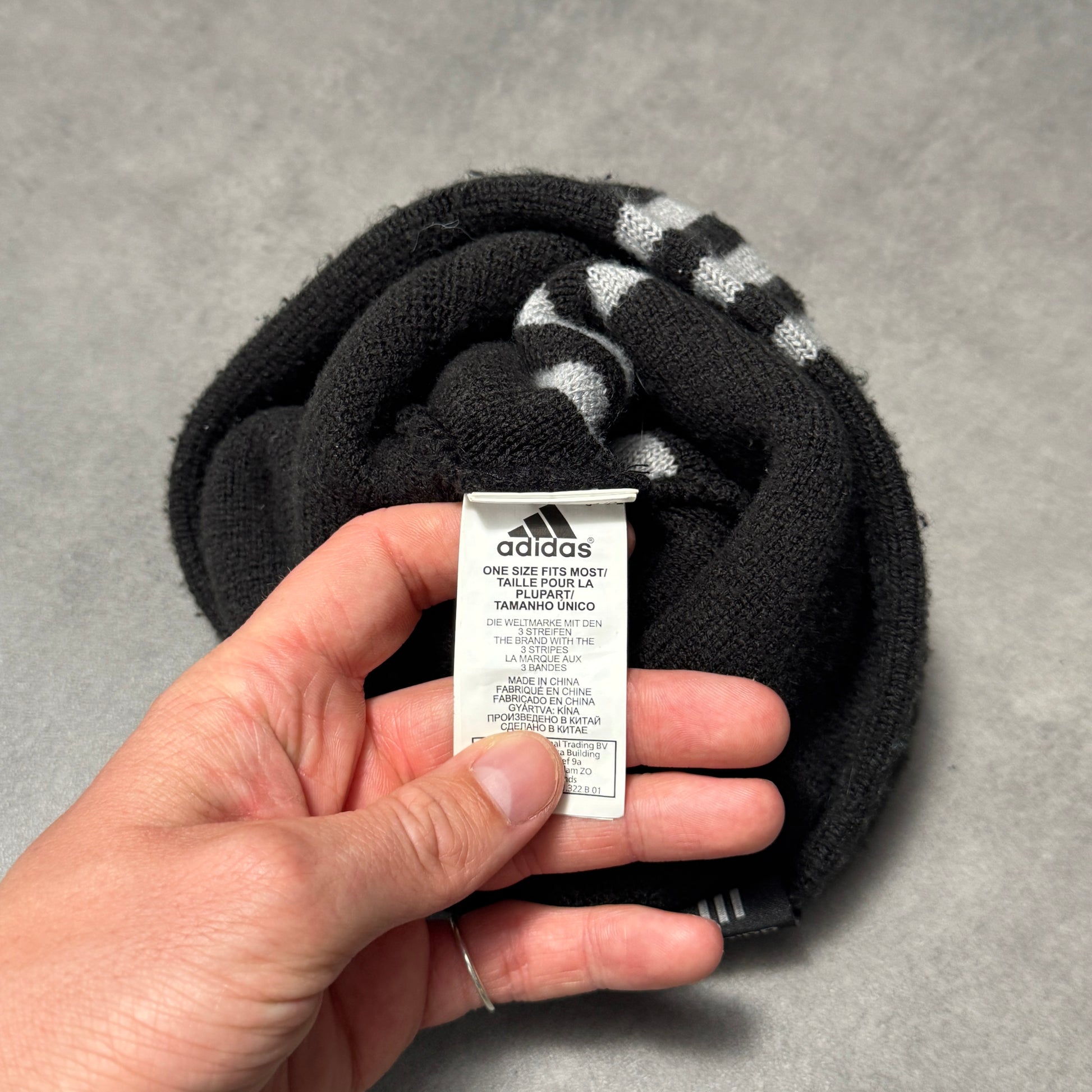 Adidas 3 Stripe Beanie
