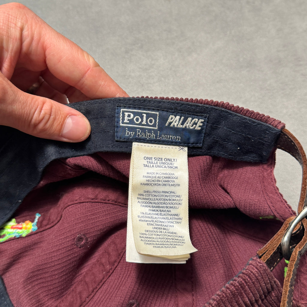 FW18 Palace x Polo Ralph Lauren Corduroy Cap