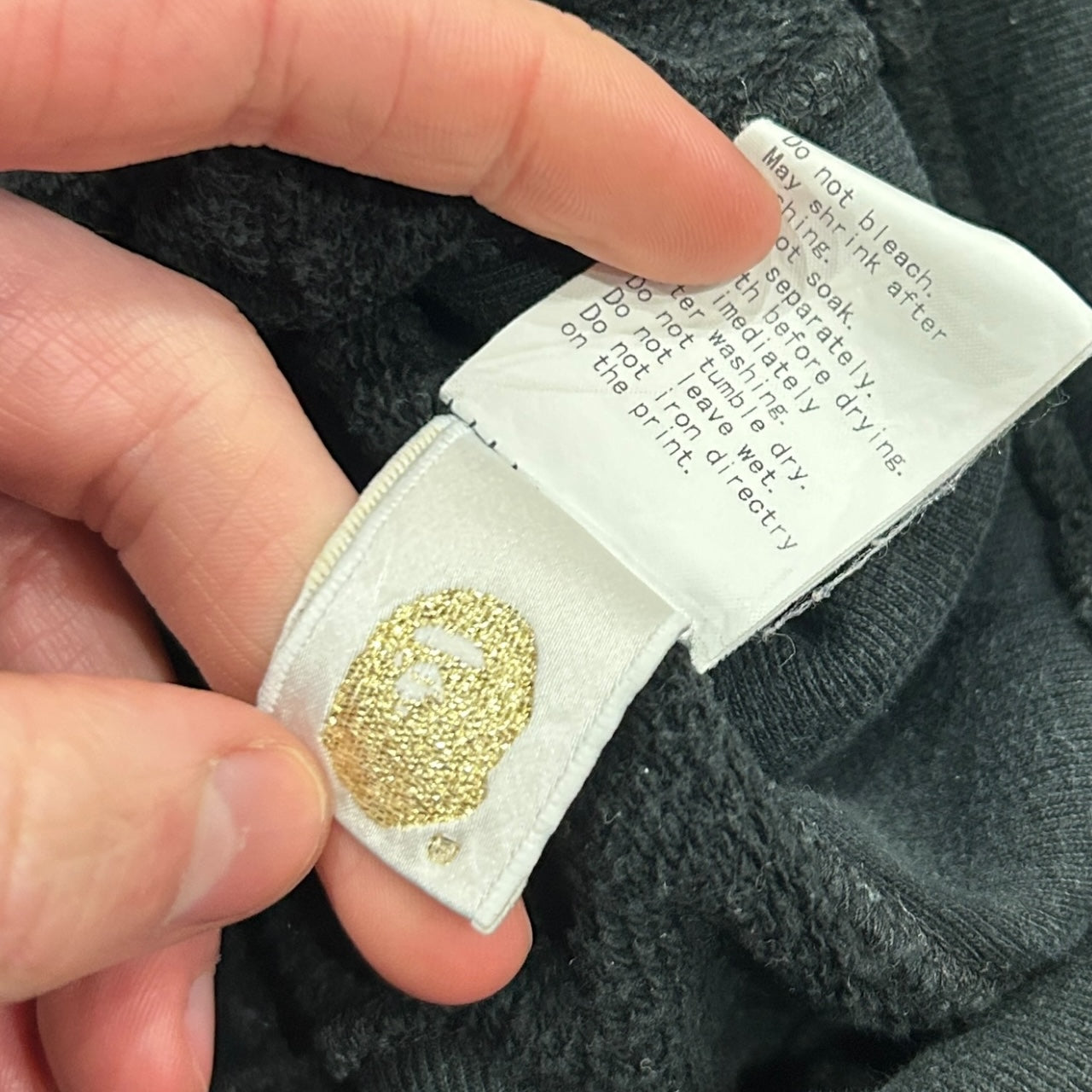 00s A Bathing Ape Full Zip Hoodie (L)
